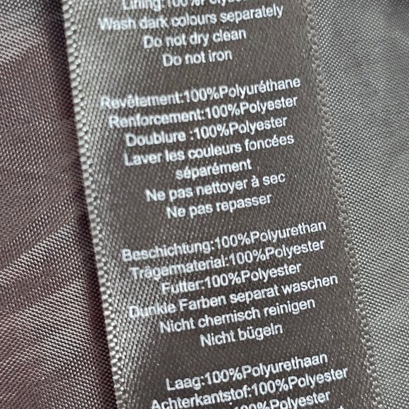 Nasty Gal Black Vegan Leather Oversized Blazer - Picture 11 of 11